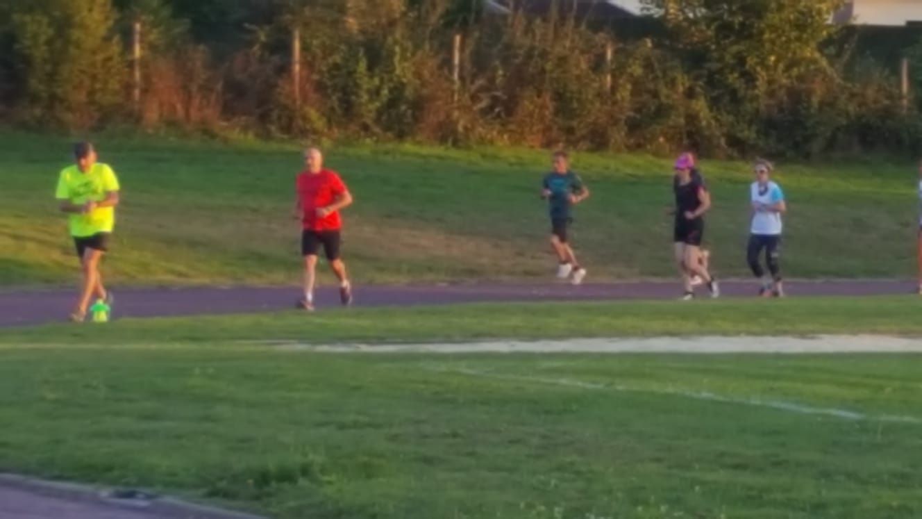 Une reprise des entraînements sous le soleil et la bonne humeur
