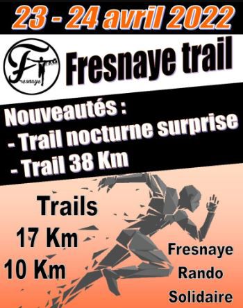 23 et 24 Avril - Trail de la Fresnaye