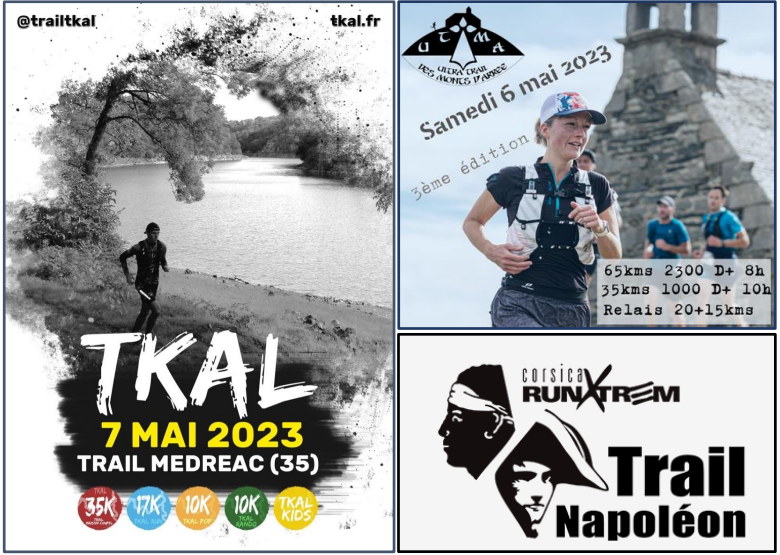 6 et 7 mai 2023 - Un beau WE Trail 😀