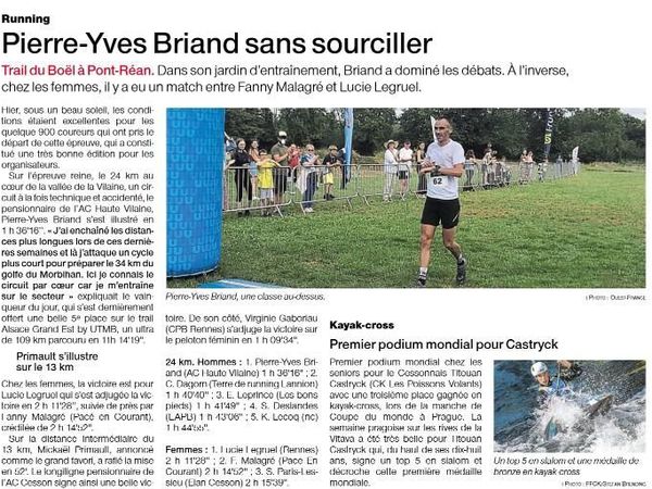 11 Juin 2023 - Trail du Boël